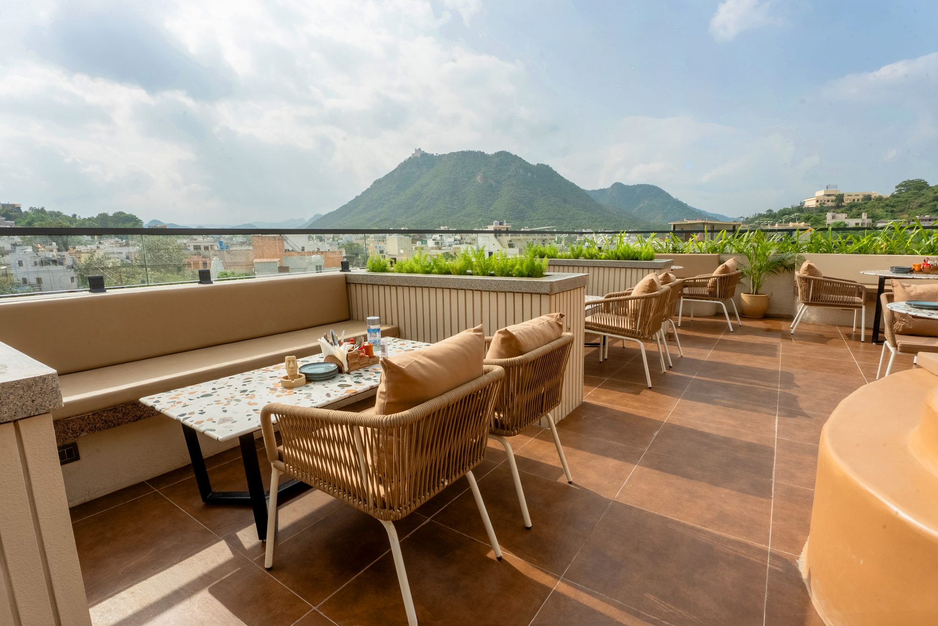 Terrace & Hill Views