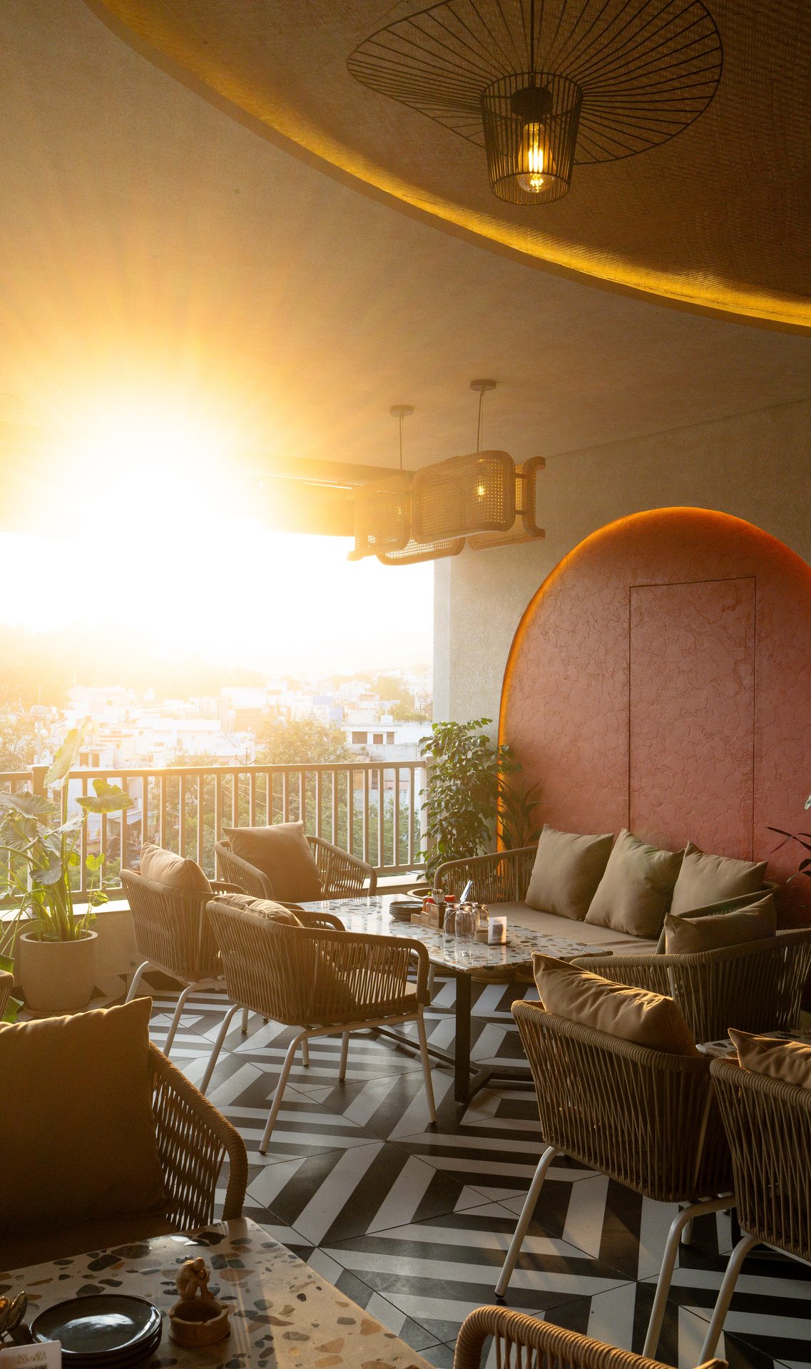 Terrace & Hill Views