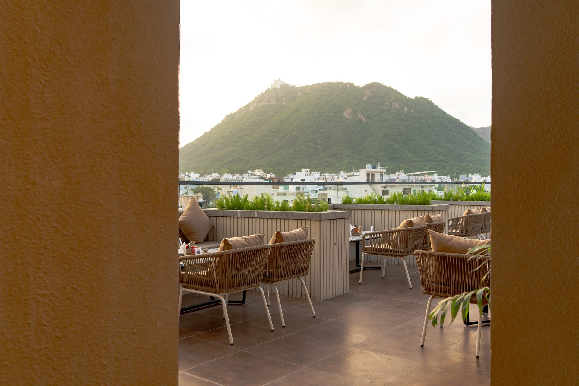 Terrace & Hill Views