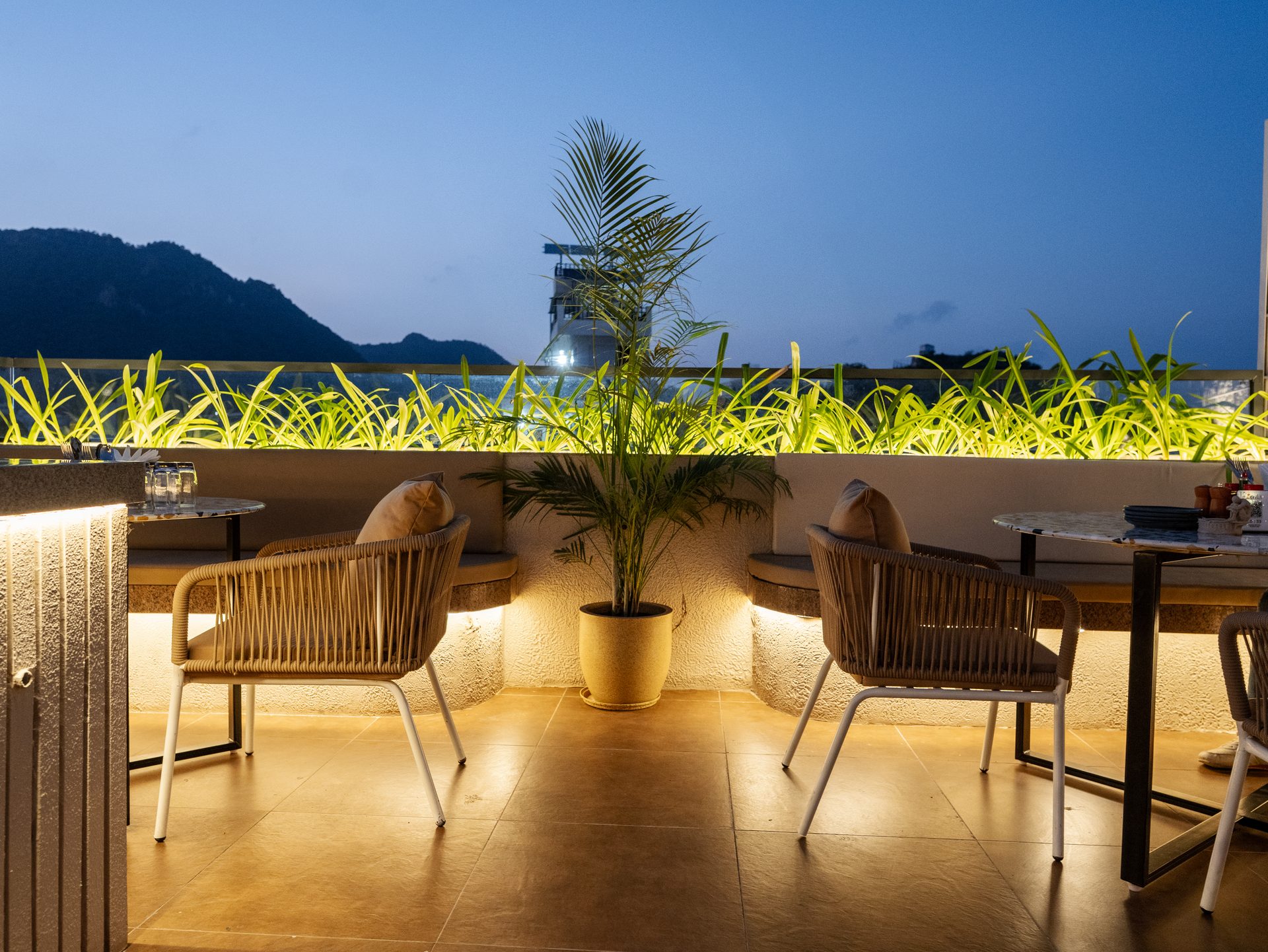 Terrace & Hill Views