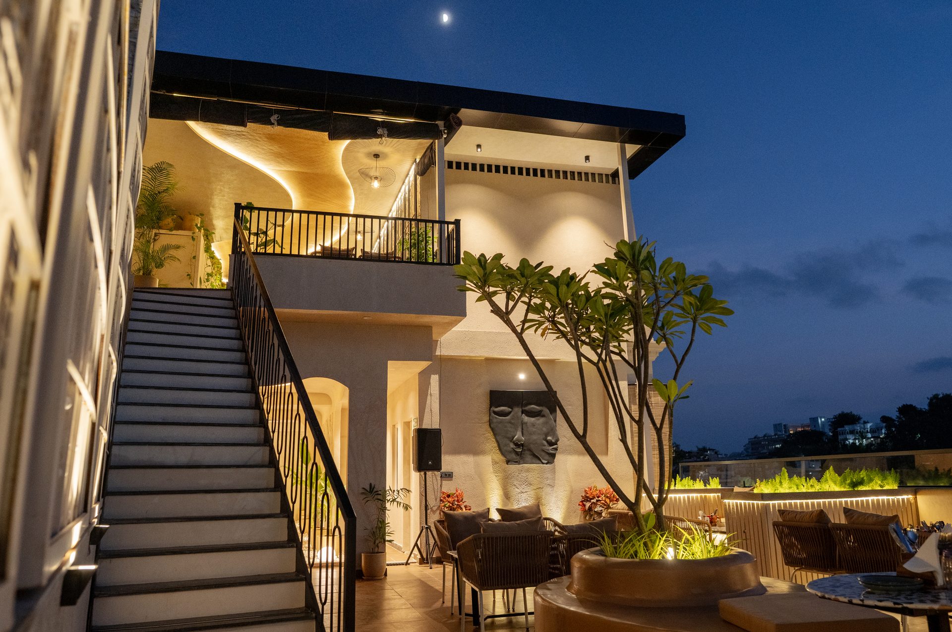 Terrace & Hill Views
