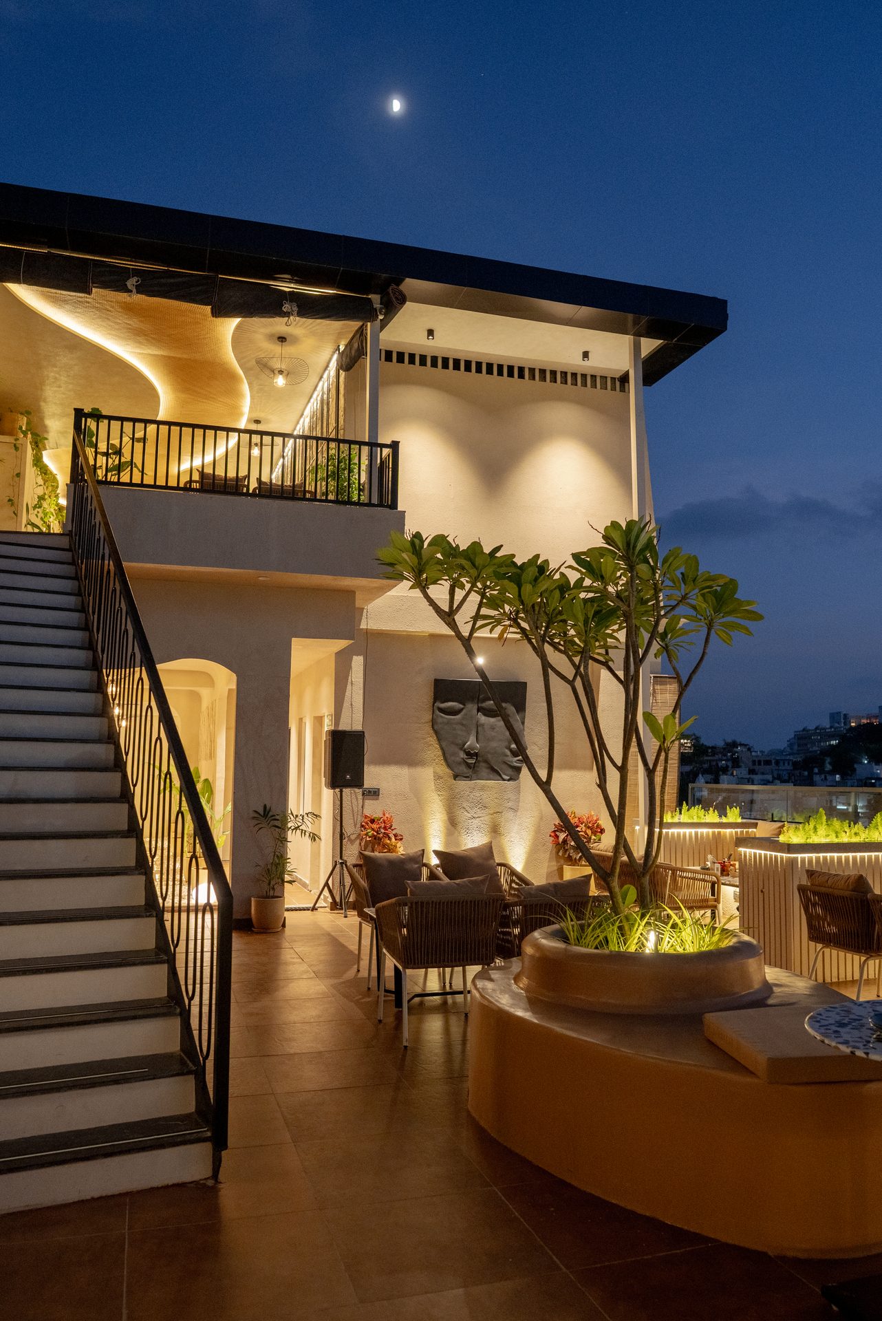 Terrace & Hill Views